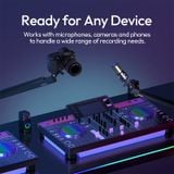  Ulanzi ZJ05 Adjustable Microphone Boom Arm with 360° Ballhead 1.5KG Load for Mic/Camera/Phone Livestreaming Vlog Photography 
