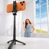  Ulanzi JJ21 Mini Selfie Stick Tripod with 10M Wireless Remote Control 2 in 1 Phone Grip Desktop Tripod Shots Travel Photography 