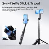  Ulanzi SK26 Portable Selfie Stick Tripod 8-Section Telescope Poles for Group Capture Desktop Livestreaming Dynamic Vlog Shots 