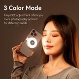  Đèn Chiếu Sáng Từ Tính ULANZI LM19 (400mAh, 101Lux, CRI 95+, Bi-Color, 8500K, >180° Flip Design) 