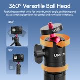  Ulanzi MT66 ClipMate Tripod with Action Connector for Action Camera Travel Photography Backpack Clip Selfie Stick Tripod Mode 