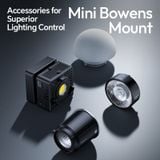  Ulanzi EC65 65W COB Cube Light 13 Light Effects for Vlog Video Production Camera Photography with DC Power Adapter PD Charger 