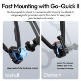  Ulanzi MG14 Magnetic Neck Mount for Phone Action Camera 360° Rotation for Fishing Family Time Pet Vlog Cooking Extend Tripod 