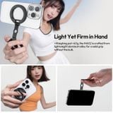  Ulanzi MA02 MagLock Dual Magnetic Phone Stand Slim Foldable Design with Universal 1/4" Mount for Gym Refrigerator Vlog Shots 