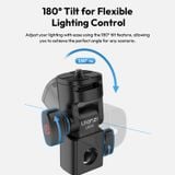  Ulanzi LA04 Light Stand Adapter with 1/4" Mount for Phone Stands Cameras Video Fill Lights with Cold Shoe Quick-release Plate 