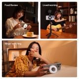  Ulanzi ML05 MagLock Fill Light 2500-9000K Dual-Sided Magnetic Phone Grip Ring-Shaped Soft Light for Food Review Livestream Vlog 