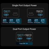  Pin Dự Phòng CUKTECH 6 6000mAh 55W (2*Type-C, Digital LED Display, Flight-approved, Self-charging/charging at the same time) 