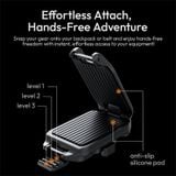  Ulanzi UKA07 Uka Quick-Release Kit for Backpack Suit for Arca-Swiss &amp; F38 Quick Release System Hassle-Free Hanging 10KG Load 