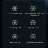  Củ Sạc Nhanh CUKTECH HA716C 20W (1*Type-C Port) 