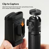  Ulanzi MT88 ClipMate Tripod 3-in-1 Versatility Backpack Clip Selfie Stick Extendable Tripod Mode for Livestreaming Vlog Shots 