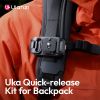 Ulanzi UKA07 Uka Quick-Release Kit for Backpack Suit for Arca-Swiss &amp; F38 Quick Release System Hassle-Free Hanging 10KG Load