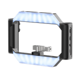  Ulanzi U-Rig Video LED Light Wireless Remote Smartphone Video Light 2 in 1 Ring Light Handheld Light with Bracket for DSLR 