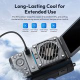  Ulanzi CU01 Thermostatic Semiconductor Camera Cooler for Sony ZV-1 FX30 A7S3 for Canon SX70 for Nikon Z30 for LUMIX for FUJIFILM 