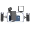 Ulanzi Universal Smartphone Video Rig Phone Cage with Handgrip for iPhone 16 15 14 13 12 Pro / Pro Max Android Mobile Phone