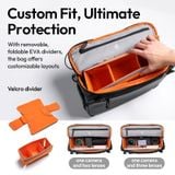  Ulanzi SU02 13L Crossbody Camera Bag with Removable Divider for Cameras Lenses Laptops Travel Shoulder Handheld Luggage Sleeve 