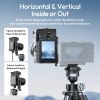 Ulanzi UKA11 Uka Foldable Quick Release L-Plate Compatible with Uka Arca-Swiss F38 Quick Release Dual Mount Horizontal Vertical