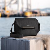  Ulanzi F01 Sling Bag 3L Capacity Splash-proof Bag Outdoor Travel Camera Bag for DSLR Shoulder Storage Bag with Removable Divider 