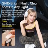  Ulanzi FT16 TTL Camera Flash LED Light GN16 High-Power Flash 6800K for Sony Camera Night Streets Indoor Portraits Life Shots 