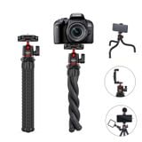  Ulanzi MT-11 Flexible Octopus Tripod For Phone DSLR Camera Vlog Portable 2in1 Design Selfie Stick Tripod With Phone Holder 