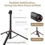  Ulanzi MT-79 Light Stand Protable Tripod Stand for Phone Clip Action Camera Handheld Cob Light Aluminum Alloy 2M Light Stand 