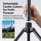  Ulanzi T230 Reversible Leg Light Stand Tripod for COB Light Ring Fill Light Camera Softbox Outdoor Shooting Portrait Photography 