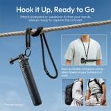  Ulanzi MT92 Action Camera Selfie Stick Tripod for Vlogging Livestreaming Outdoor Travel Photography Shots Five-Section Extension 