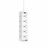  Ổ Cắm Điện Đa Năng LDNIO SC10610C 2500W (10*Universal Outlets, 3*Type-C + 3*USB-A port) 