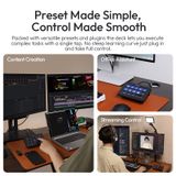  Ulanzi D200H Deck Dock Streaming Controller for Photography Desk Intelligent Lighting Control Office Assistant Streaming Control 