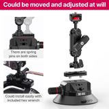  Ulanzi Car Phone Action Camera Holder Hand Pump 360° Suction Cup Adjustable Professional For GoPro for Insta360 for DJI Action 