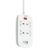  Ổ Cắm Điện Đa Năng 8-in-1 LDNIO SC4407C 2500W (4*Universal Outlet, 2*Type-C + 2*USB-A port) 