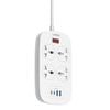  Ổ Cắm Điện Đa Năng 8-in-1 LDNIO SC4407C 2500W (4*Universal Outlet, 2*Type-C + 2*USB-A port) 