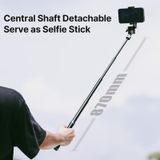  Ulanzi MT-63 26CM Portable Mini Tripod with 360° Panoramic Head Horizontal and Vertical Shooting for Smartphones Cameras 