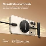 Ulanzi M10 Magnetic Flexible Phone Light 5-Level Color Temperature Brightness for Smartphone Livestreaming Vlog Shots Fill Light 