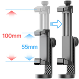 Ulanzi ST-17 Phone Holder Vertical Horizontal 360° Adjustable Phone Mount Clamp with Cold Shoe 1/4'' Tripod Adapter for Phone 