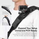  Ulanzi U023 Urban Daily Shoulder Bag Sling Travel Shoulder with Divider Adjustable Strap Crossbody Carry for Photography Camera 