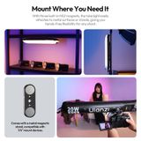  Ulanzi UA20C 20W RGB Magnetic Air Tube Light 1800K-10000K for Home Studio Livestreaming Full Color RGB Creative Lighting Effects 