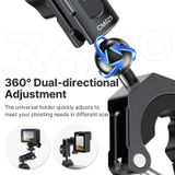  Ulanzi CM025 Bike/Motorcycle Handlebar Mount 360° Rotating Action Camera with Adapter for GoPro Hero 13 12 11 10 for Insta360 