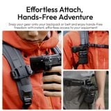  Ulanzi UKA07 Uka Quick-Release Kit for Backpack Suit for Arca-Swiss &amp; F38 Quick Release System Hassle-Free Hanging 10KG Load 