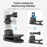  Ulanzi Go-Quick Ⅱ Magnetic Quick Release Backpack Strap Mount for Gopro for DJI OSMO for Insta360 Action Camera 