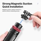  Ulanzi Go-Quick II 1.4m Extend Tripod for GoPro Hero 12 11 for Insta360 Selfie Stick Hand Grips Extension Rod Accessories 