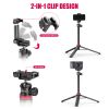 Ulanzi MT-44 Extendable Vlog Livebroadcast Tripod Stand with Phone Mount Holder 42Inch for DSlR SLR Camera GoproSmartphone