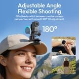  Ulanzi OA25 Magnetic Adapter for DJI Osmo Nano Camera Universal Neck Head Strap Mount Cycling Pet Family Daily Shot Selfie Stick 