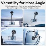  Ulanzi ZJ06 Suction Cup Mount for Featuring MagSafe Smartphones Four-Section Extendable Pole for Car Sunroof Windshield Window 