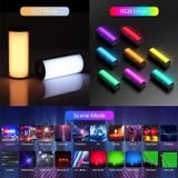  Ulanzi i-Light Mini RGB Tube Light Handheld led Photography Stick Video Fill Lamp Magnetic 2500-9000K for Vlog Youtube 