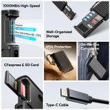  Ulanzi Card Reader MCR-01 CFE-A/SD or / MCR-02 CFE-B/SD Multifunctional 1000MB/s High-Speed Card Reader with Type-C Cable 