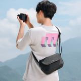  Ulanzi F01 Sling Bag 3L Capacity Splash-proof Bag Outdoor Travel Camera Bag for DSLR Shoulder Storage Bag with Removable Divider 