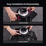  Ulanzi AS-045 Octagonal Honeycomb Grid Softbox Quick Release Compatible with Bowens Mount Lights for Photo Studio Flash Lamp 