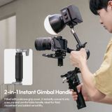  Ulanzi TA10 3-Section Magic Articulating Arm for Live Monitoring Desktop Overhead Shots POV Tracking with 360° Pivot Ball Head 