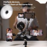  Ulanzi TA10 3-Section Magic Articulating Arm for Live Monitoring Desktop Overhead Shots POV Tracking with 360° Pivot Ball Head 