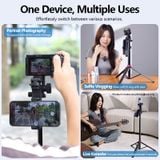  Tripod Dùng Cho Điện Thoại + Máy Ảnh ULANZI MT-78 (with Cold Shoe Mount, 1.85M, with Flexible Ball Head, with Remote Control, 1kg Load Capacity) 